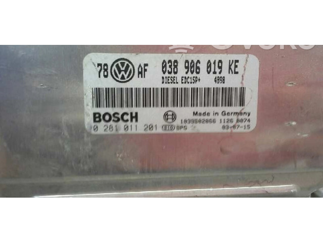Řídící jednotka 0281011201 Volkswagen Passat Alltrack 2003