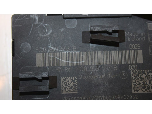 Блок комфорта 5Q0959593B, 5Q0959593B   Volkswagen Golf VII   