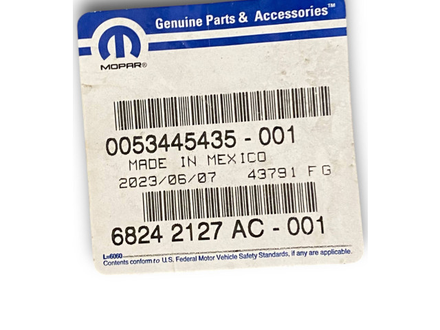 Блок комфорта 68242127AC Jeep Compass