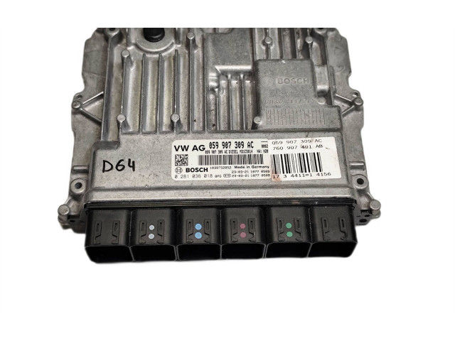 Řídící jednotka 059907309AC, 0281036018 Audi Q7 4M 2022