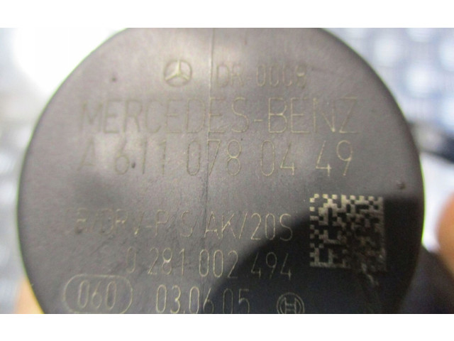 Vstřikovací lišta A6400701295 Mercedes-Benz A W169