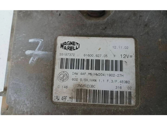 Řídící jednotka 55187372, 6160062705 Fiat Seicento/600 2001