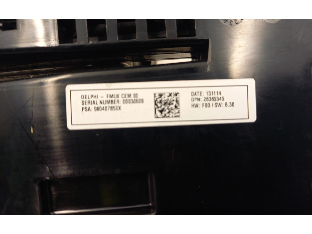 Блок управления климат-контролем 00006452V9   Citroen DS4