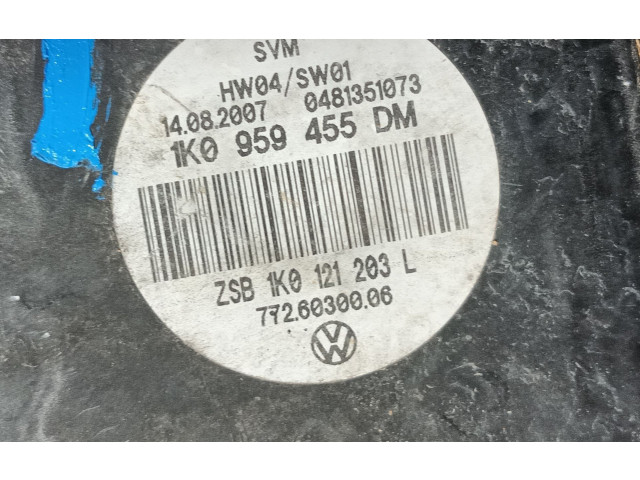 Вентилятор радиатора     1K0959455EF, 1K0959455DM    Audi A3 S3 8P 