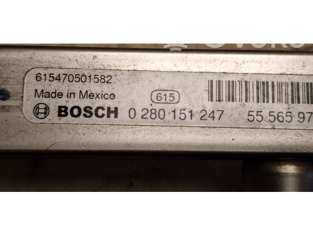 Комплект форсунок 0280151247    Chevrolet Sonic   