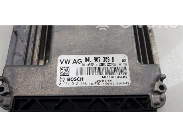 Блок управления двигателя 04L906021DS, 0281018498   Audi A3 S3 8V