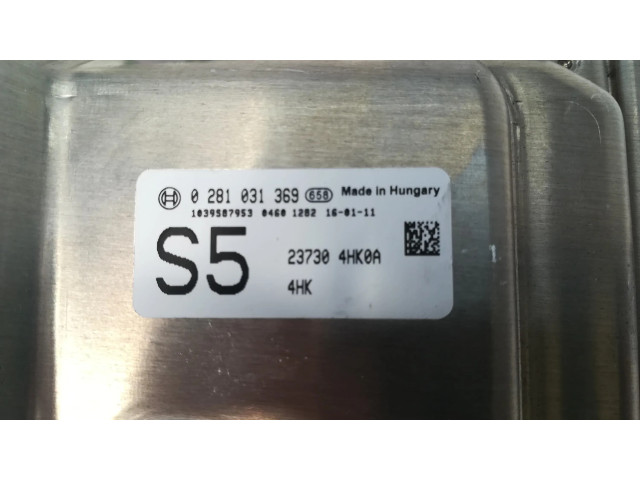 Блок управления двигателя 0281031369, 237304HK0A   Infiniti Q50