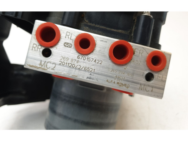 Блок АБС 670157422, 0265294169 Maserati Ghibli 2013 - года