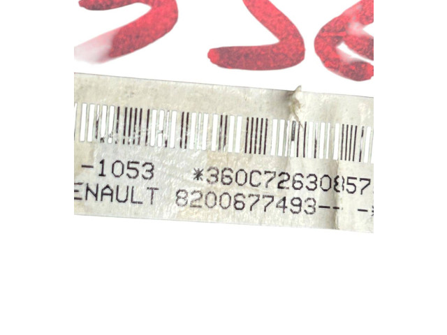 Подушка безопасности водителя 8200677493, 360C72630857 Renault Clio III