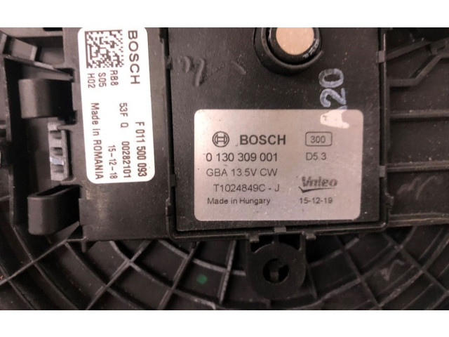 Вентилятор печки    F011500093, 0130309001   Mercedes-Benz GLC X253 C253
