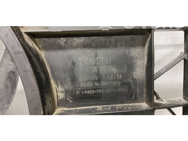 Turbodmychadlo Электрический вентилятор радиаторов 7H0121201BM, 0130303916 Volkswagen Transporter - Caravelle T5 AXC