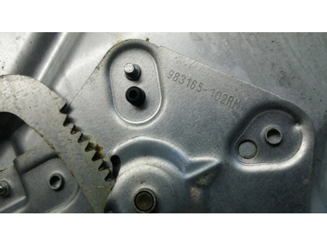 Передний комплект электрического механизма для подъема окна