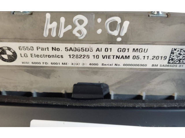 Дисплей    5A065D5, 65505A065D5   BMW iX3 G08