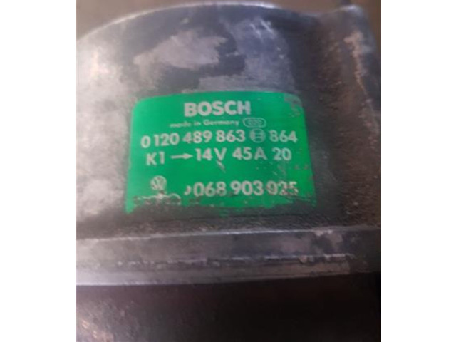 Генератор 68903025, 120489863 Volkswagen Golf II