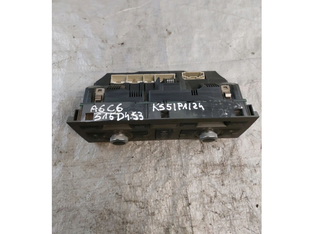 Блок управления климат-контролем 4F1820043H Audi A6 S6 C6 4F