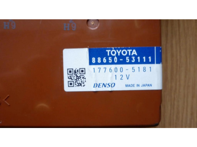 Блок управления климат-контролем 8865053111, G420 Lexus IS 220D-250-350