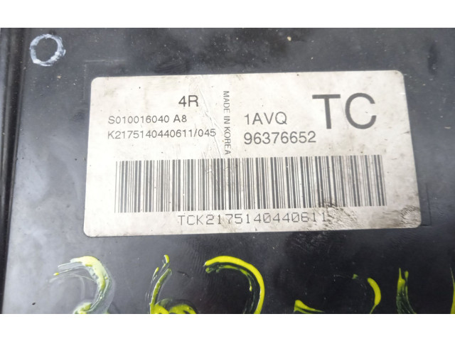 Блок управления двигателя 96376652 Daewoo Kalos