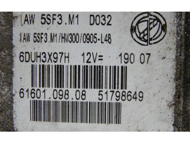 Řídící jednotka 51798649, 2005R   Fiat Punto (176) 2005