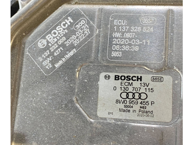 Вентилятор радиатора     8W0959455P, 0130707115    Audi Q8 