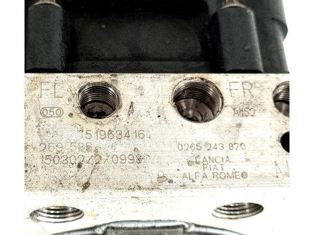 Jednotka ABS 51963416, 51963416   Fiat Punto Evo 2014