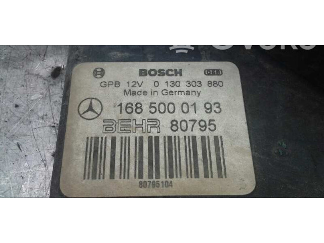 Вентилятор радиатора 0130303880 Mercedes-Benz A W168