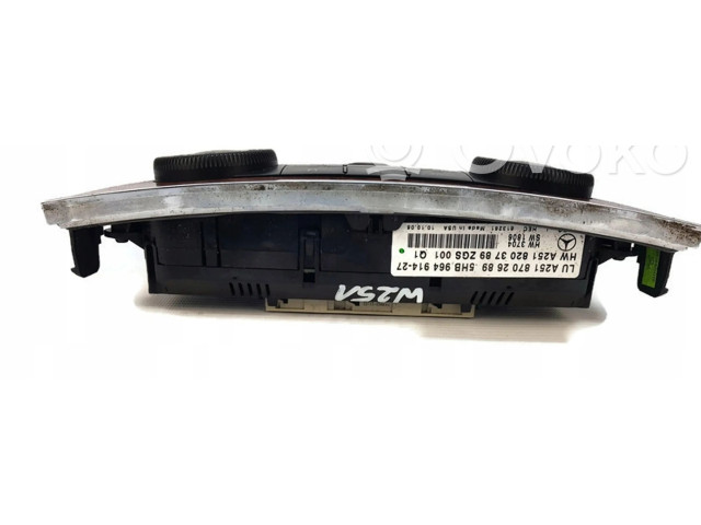 Блок управления климат-контролем A2518702689 Mercedes-Benz R W251