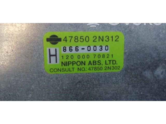 Блок управления АБС 478502N312, 8660030 Nissan Almera