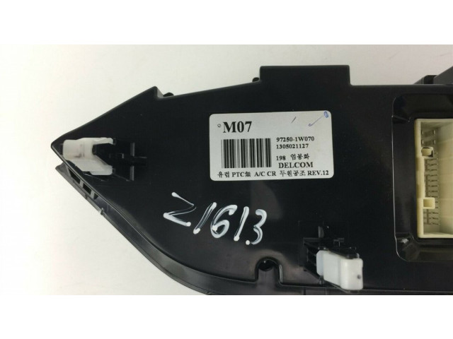 Блок управления климат-контролем 972501W070, Z1613 KIA Rio