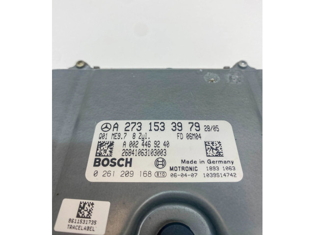 Řídící jednotka A2731533979, 2731533979 Mercedes-Benz SL R230 2006