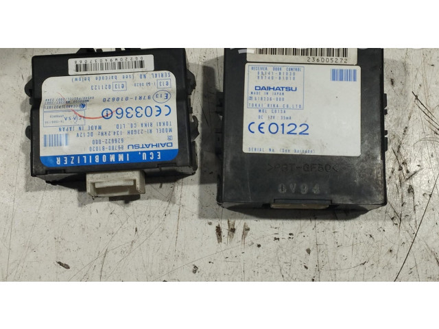 Комплект блоков управления 89560-B1810, 89560-B1810 Daihatsu Sirion