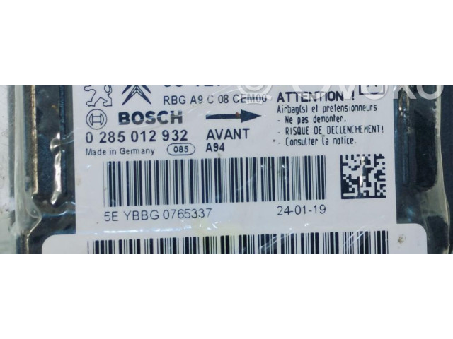 Блок подушек безопасности 9812713780 Peugeot 2008 I