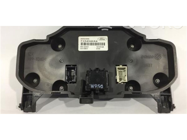 Блок управления климат-контролем 735494684, A83023000 Ford Ka