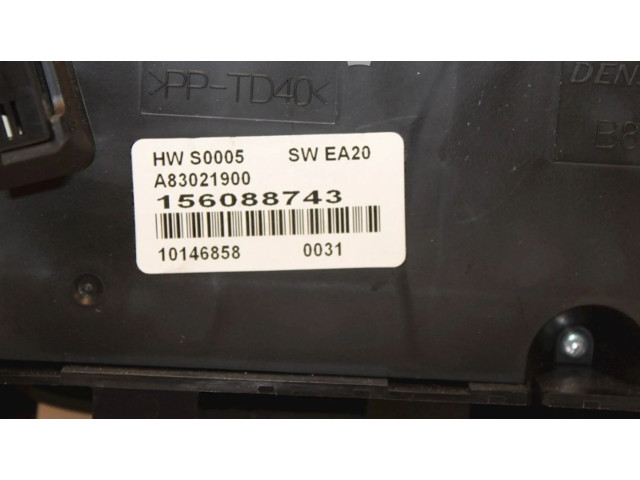 Блок управления климат-контролем 156088743, 0000156088743 Alfa Romeo Mito