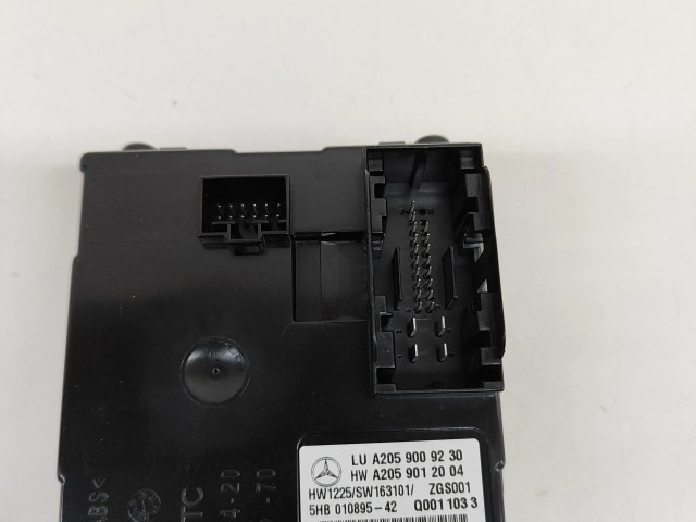 Блок управления климат-контролем A2059009230, A2059012004   Mercedes-Benz GLC X253 C253