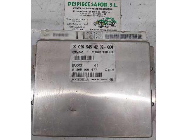 Блок управления АБС 0295454232Q01   Mercedes-Benz A W168