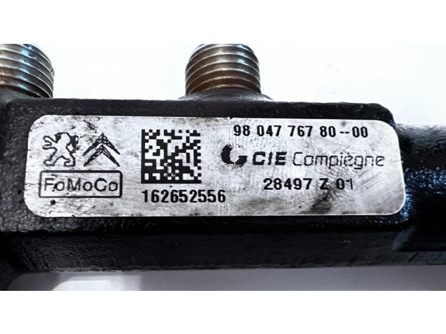 Vstřikovací lišta 980477678000, 9676643880   Ford Transit -  Tourneo Connect  pro naftový motor 1.5 GV6Q6006AA XWGB