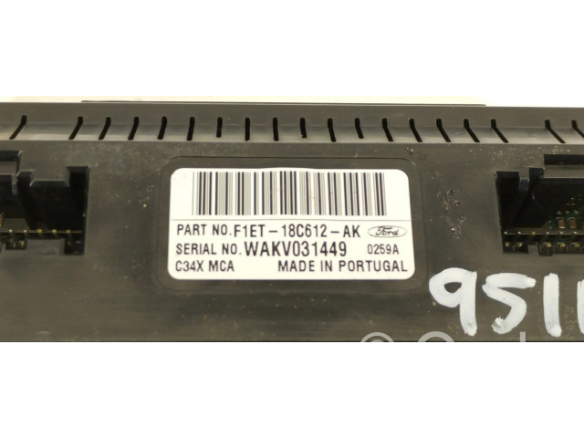 Блок управления климат-контролем F1ET18C612AK   Ford Focus