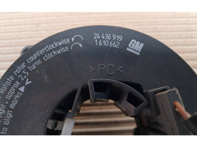 Подрулевой шлейф SRS 24436919, 1610662   Opel Meriva A