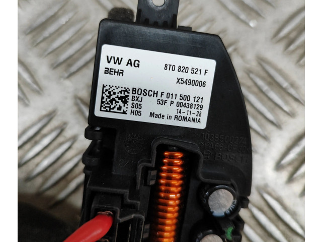 Вентилятор печки    8T2820021, 8T0820521F   Audi A5 8T 8F