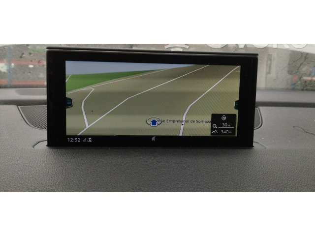 Экран дисплея вверх