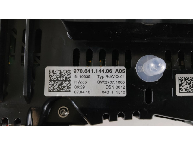 Přístrojová deska  Porsche Panamera (970) 2011 97064114406, 8110635  