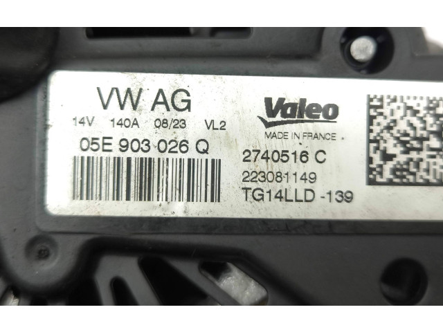 Генератор 05E903026Q, 2740516C Audi A1