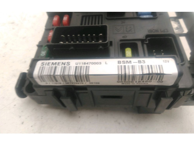 Pojistková skříňka Řídící jednotka BSM 9650618480   Citroen Berlingo 2006