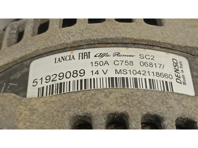 Генератор 51929089 Jeep Renegade 2.0