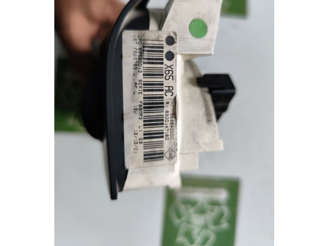 Блок управления климат-контролем 8200147160, 5B2540000 Renault Clio II