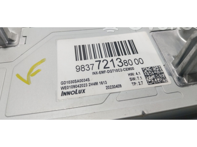 Дисплей    9837721380, 983772138000   Peugeot 2008 II