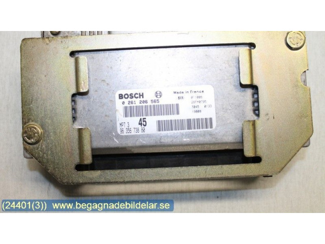 Блок управления впрыском 0261206565 Peugeot 306