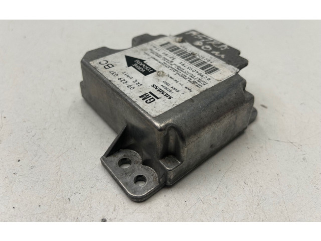 Блок управления надувных подушек 09229037, 1923594   Opel Astra G
