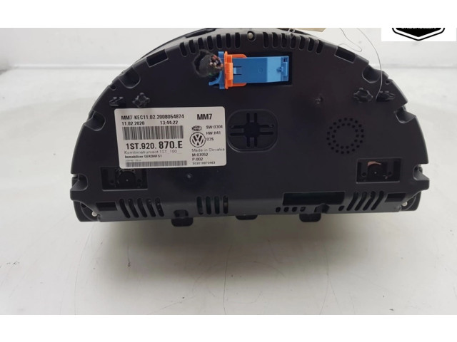 Панель приборов 1ST920870E, 1ST920870E   Skoda Citigo       
