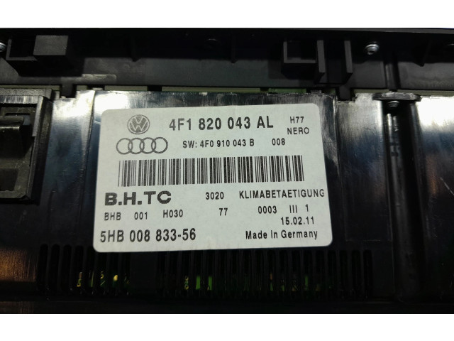 Řídící jednotka 4F1820043AL, 4F1820043AL Audi A6 Allroad C6 2011